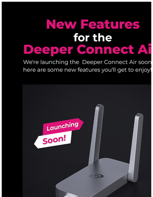 💥 Discover The Exciting New Features Of The Deeper Connect Air!
