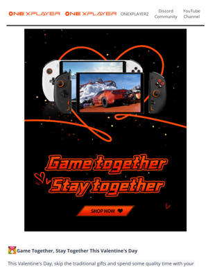💑Game Together, Stay Together This Valentine's Day