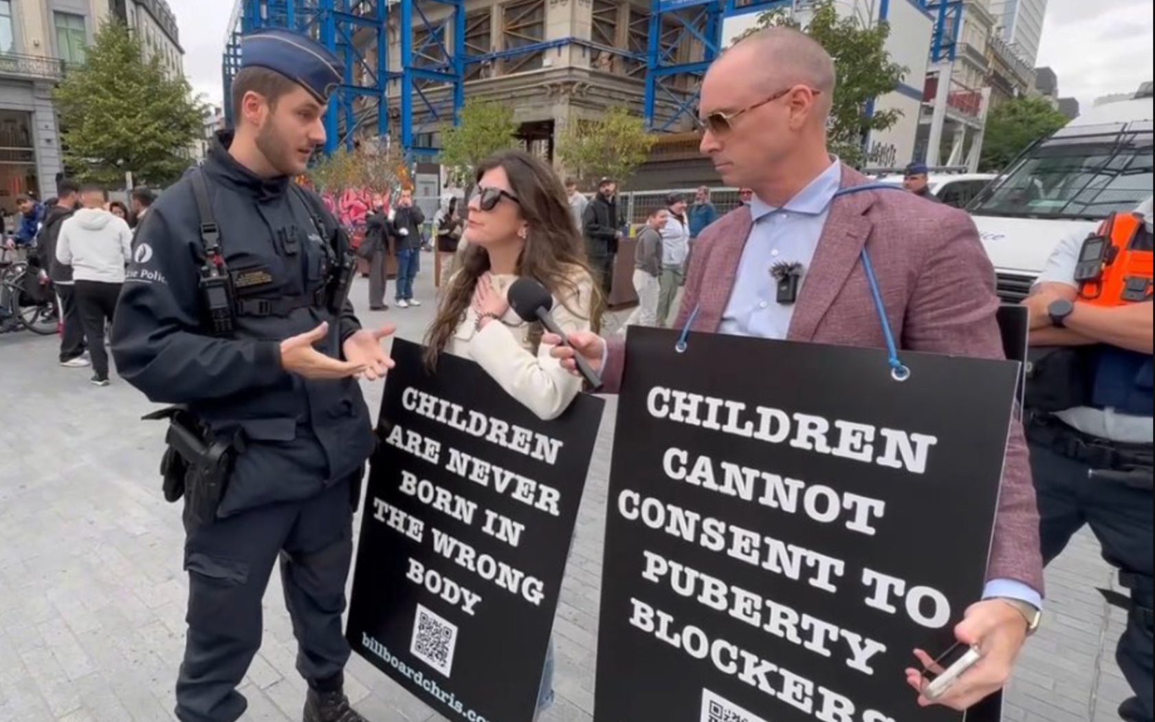 Belgium: Authorities face legal action for arresting anti-trans protestors