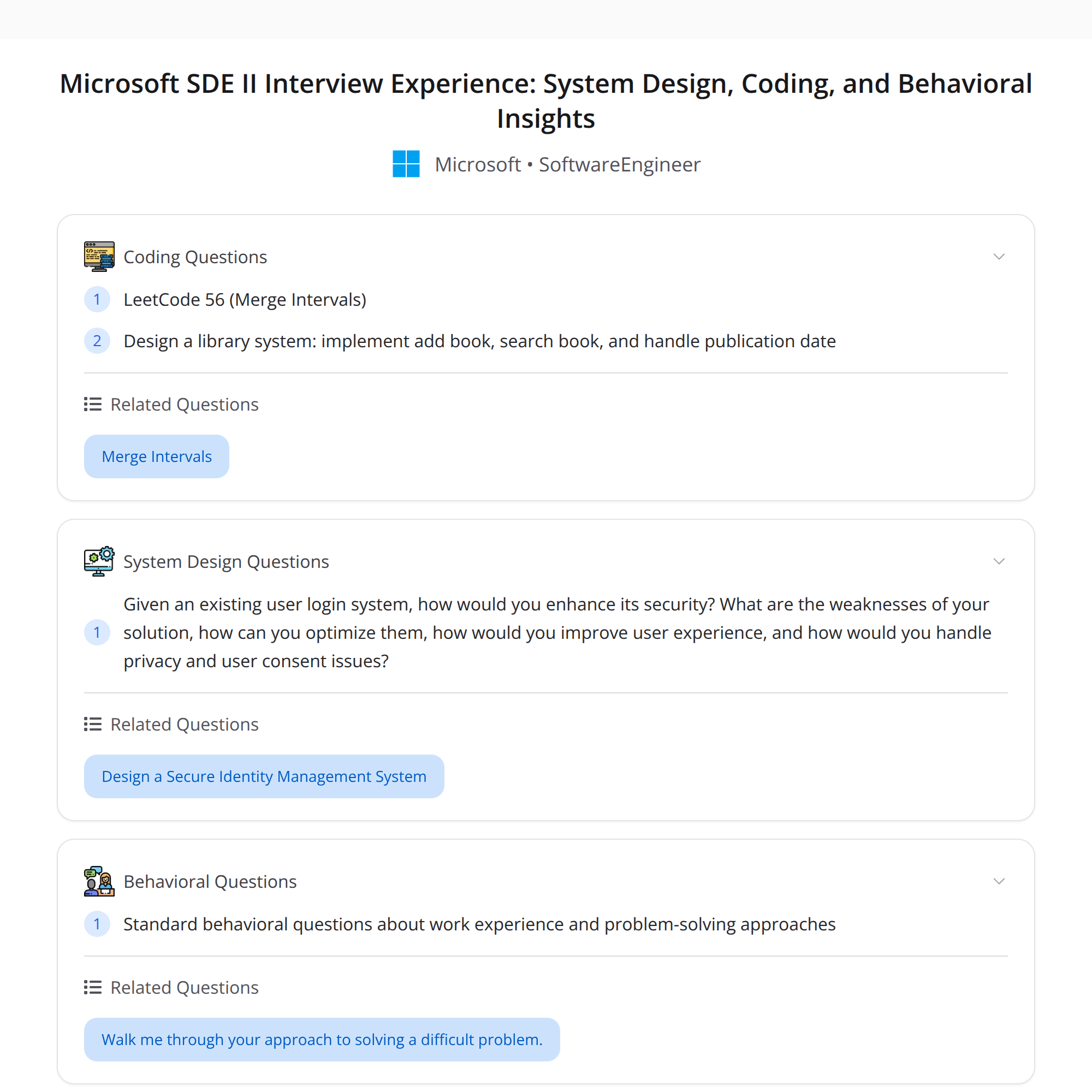 Interview Experience Cover