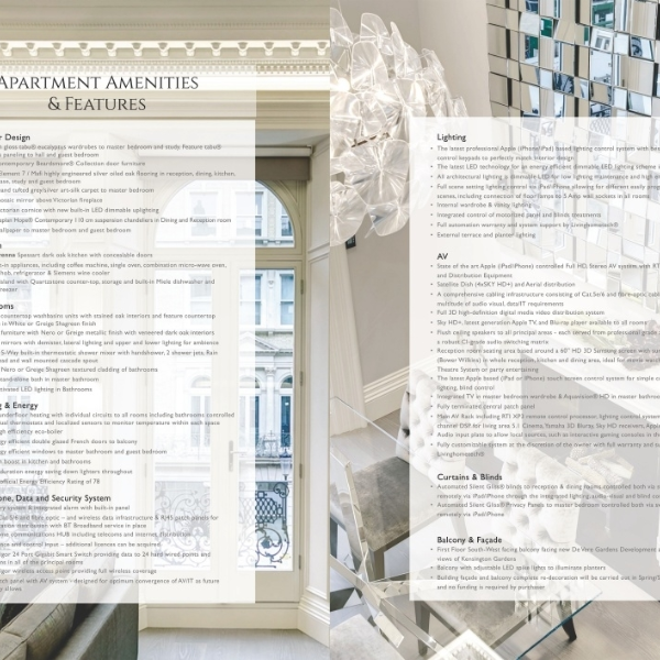 FANTASTISCHES 3-ZIMMER-APARTMENT IM ERSTEN STOCK, IN EINER DER EXKLUSIVSTEN WOHNLAGEN KENSINGTONS ( London)