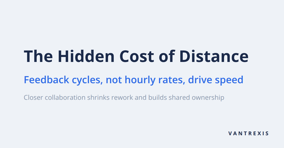 Why nearshore is beating offshore for US SaaS companies — and it's not just about timezones