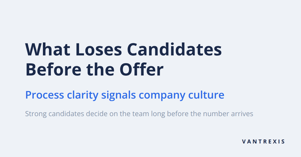 Why the best engineering candidates reject your offer after the final round — it's rarely about compensation