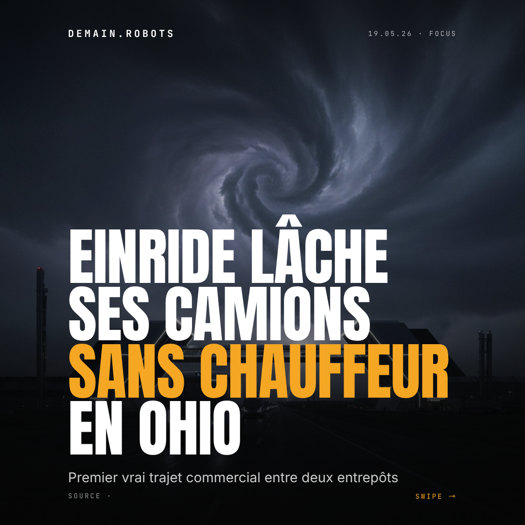 En Ohio, des camions Einride roulent vraiment tout seuls (et ce n'est plus une démo)