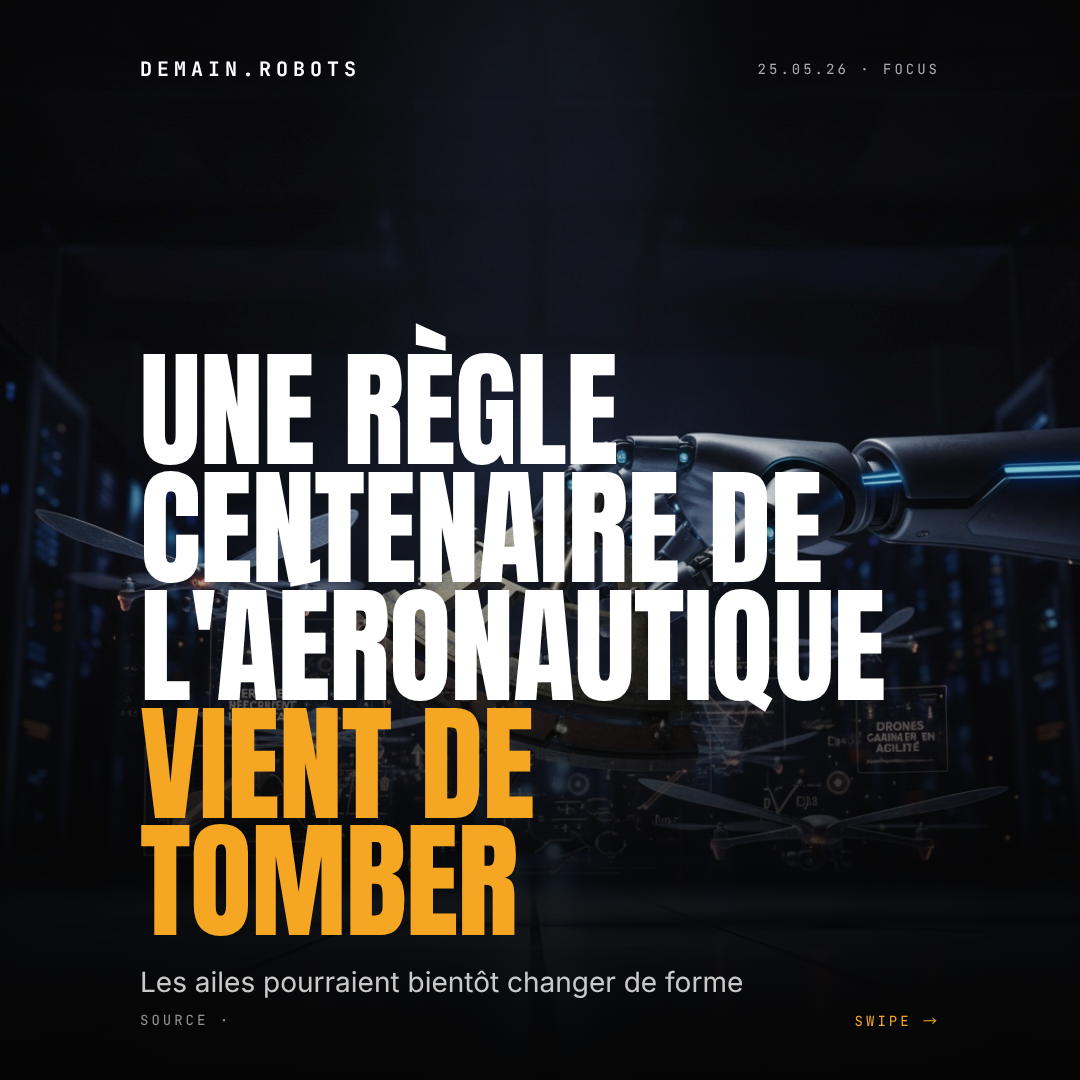 Le décrochage n'est plus une fatalité : l'aéronautique vient de perdre un de ses dogmes