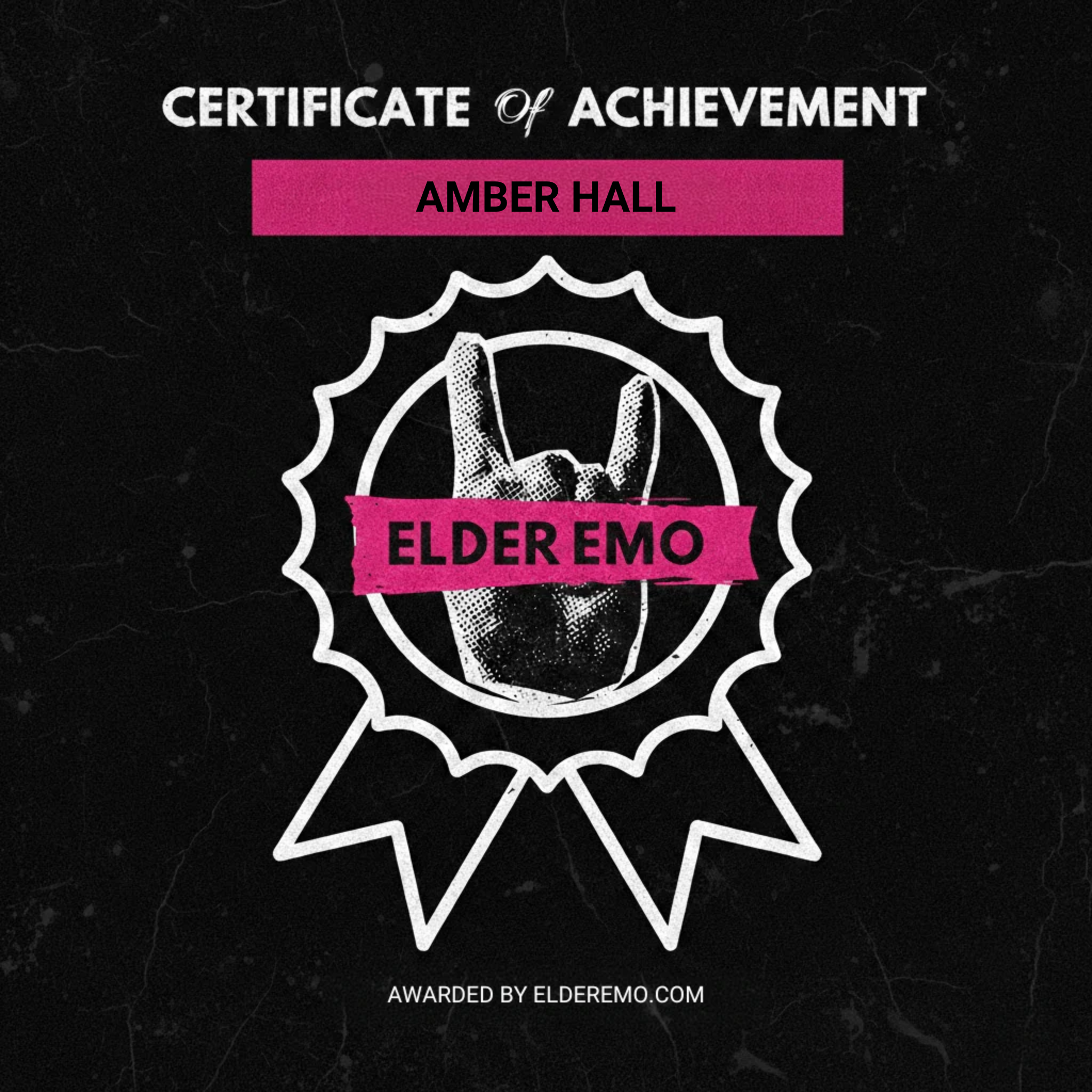 @amberaroo emo certificate