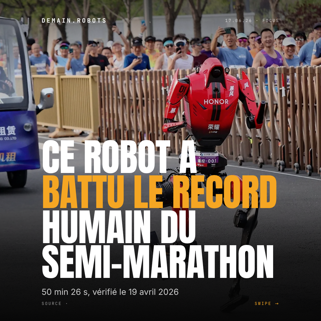 Quand un humanoïde colle sept minutes dans la vue à Eliud Kipchoge