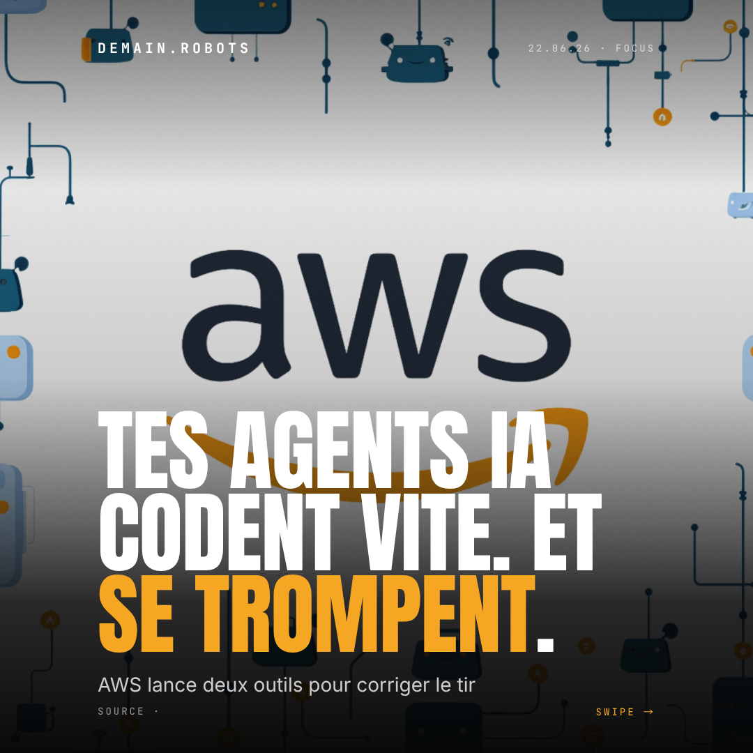 AWS admet que ses agents IA codent comme des stagiaires pressés