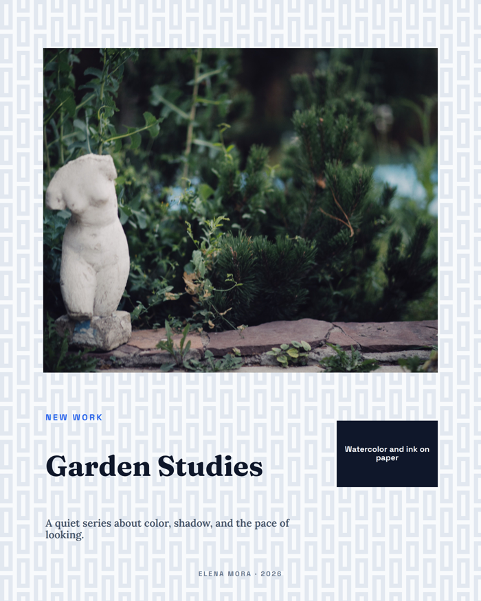 Template example image for New Work Showcase Post