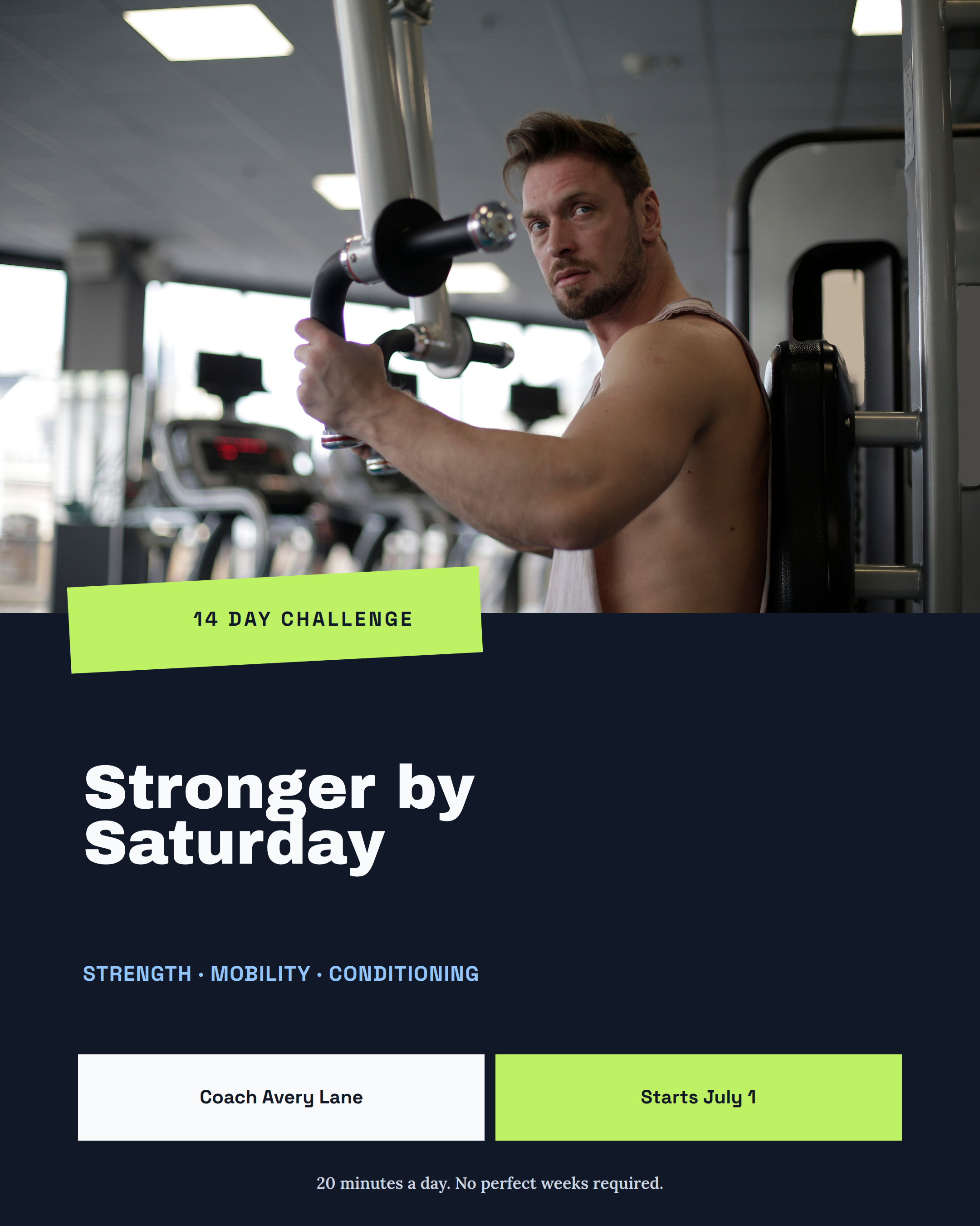 Workout Challenge Post preview