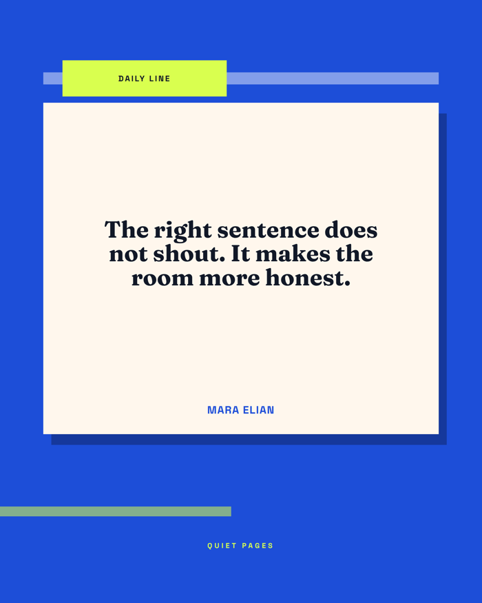 Template example image for Quote Card