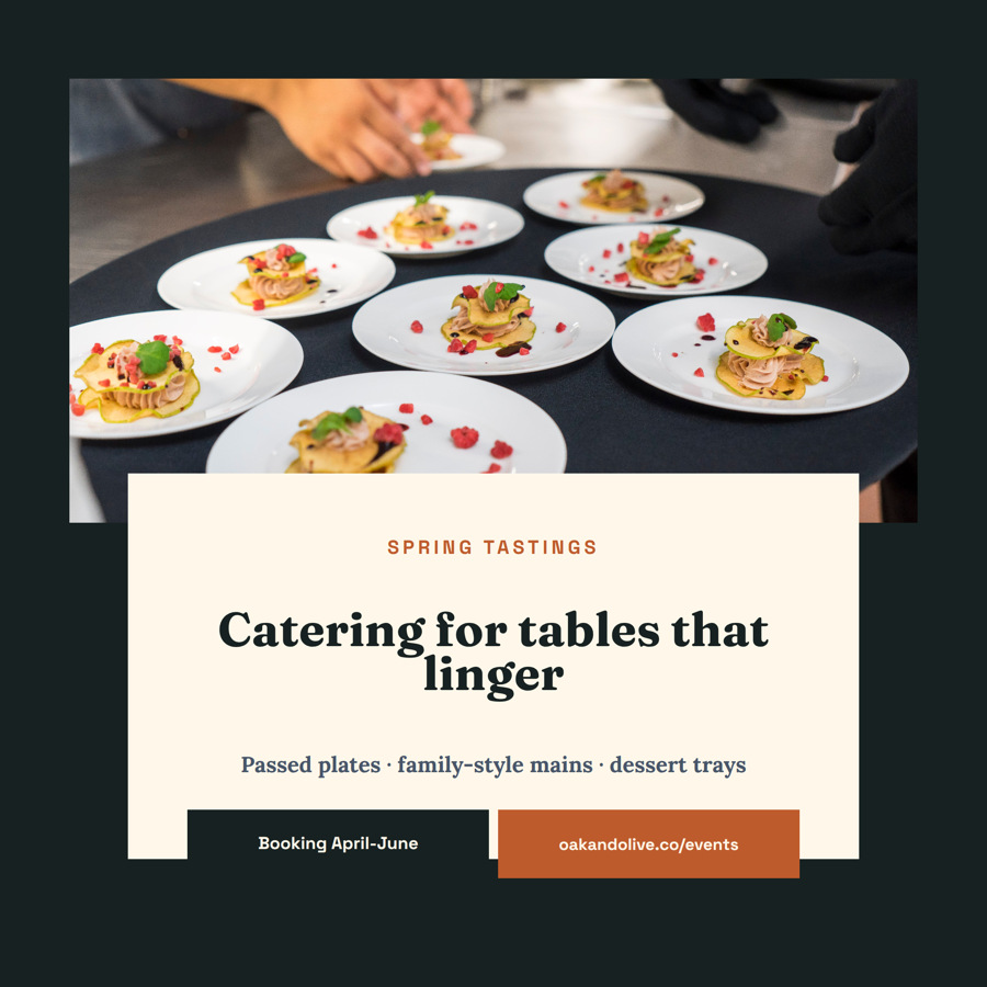 Template example image for Catering Promo Announcement