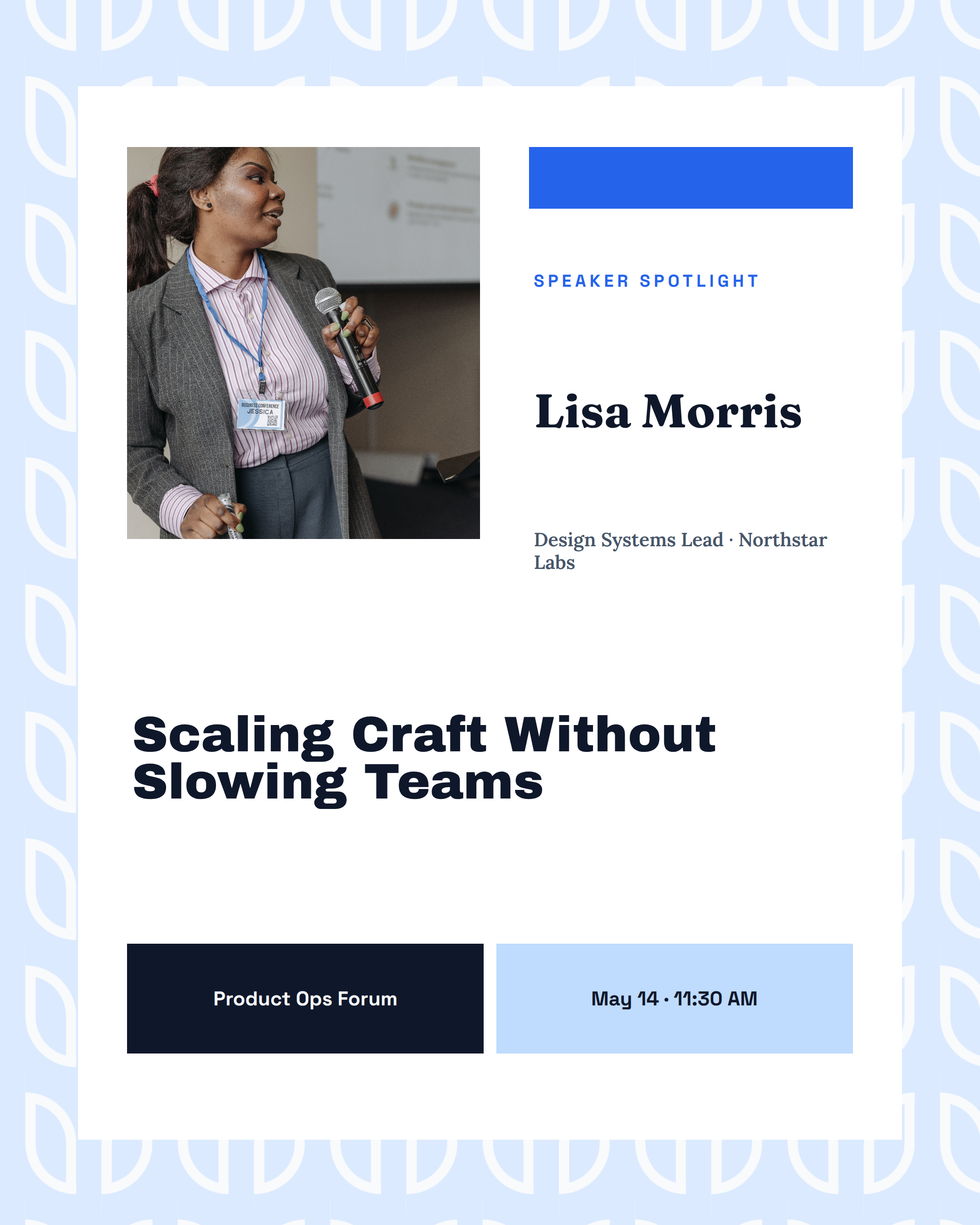 Speaker Spotlight Post preview