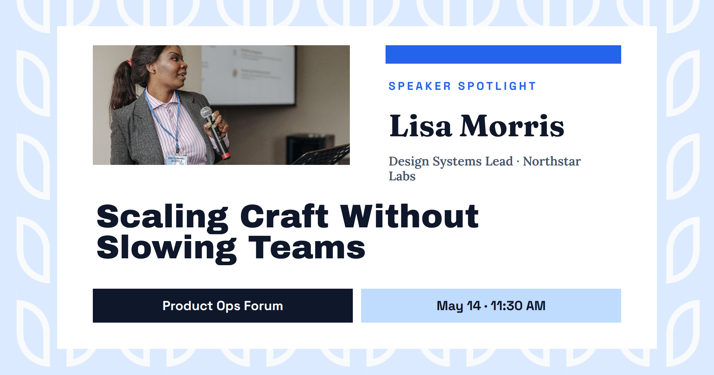 Speaker Spotlight Post preview
