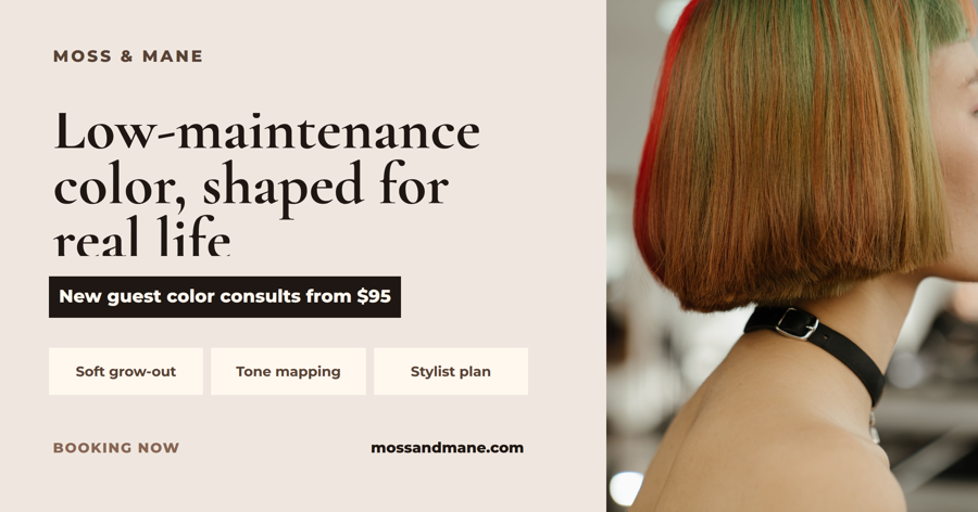 Template example image for Salon Offer Banner