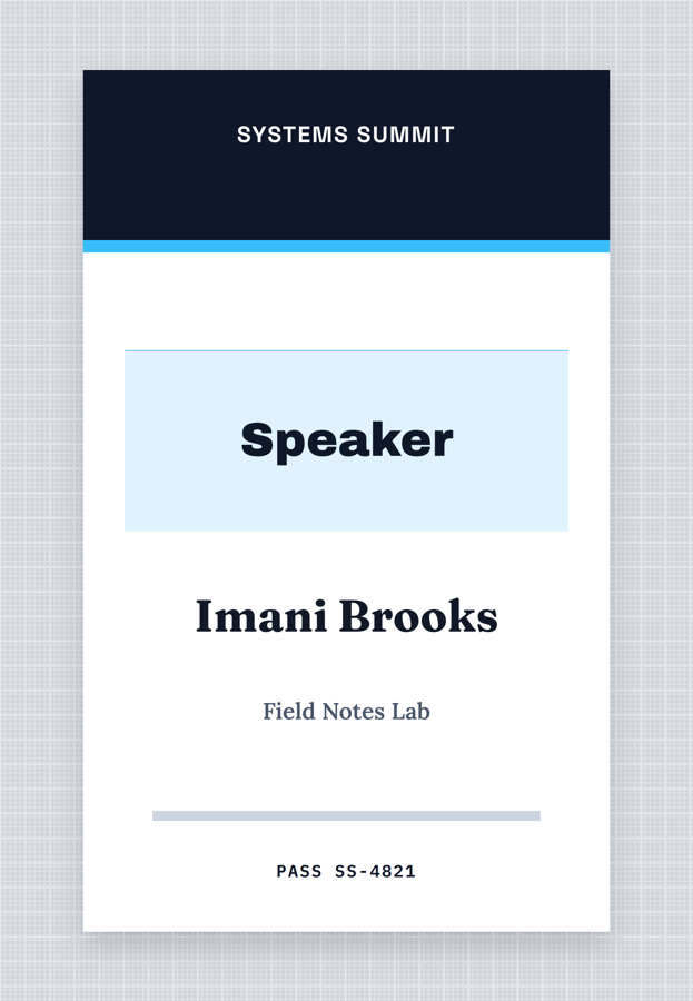 Template example image for Event Pass Badge
