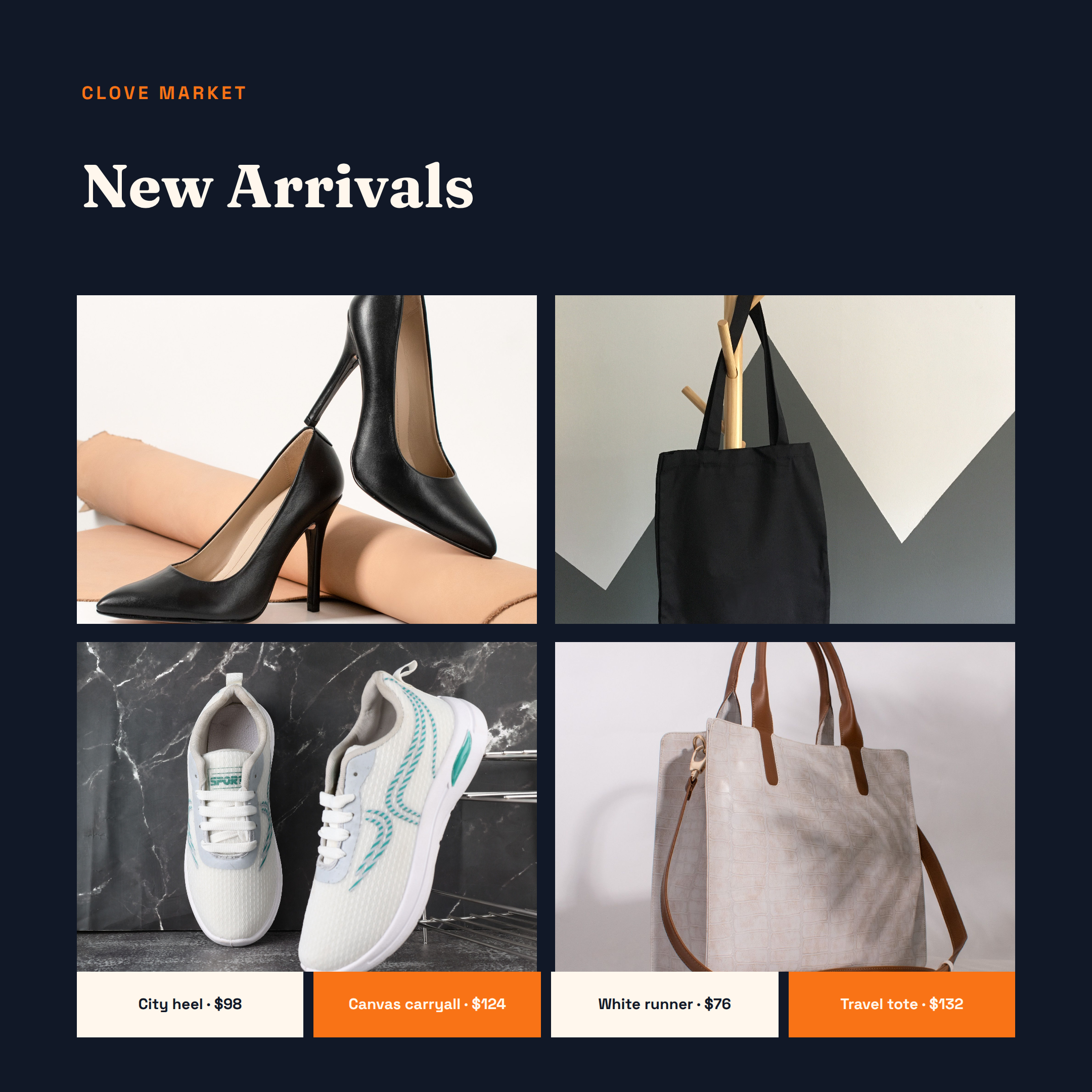 New Arrivals Product Grid preview