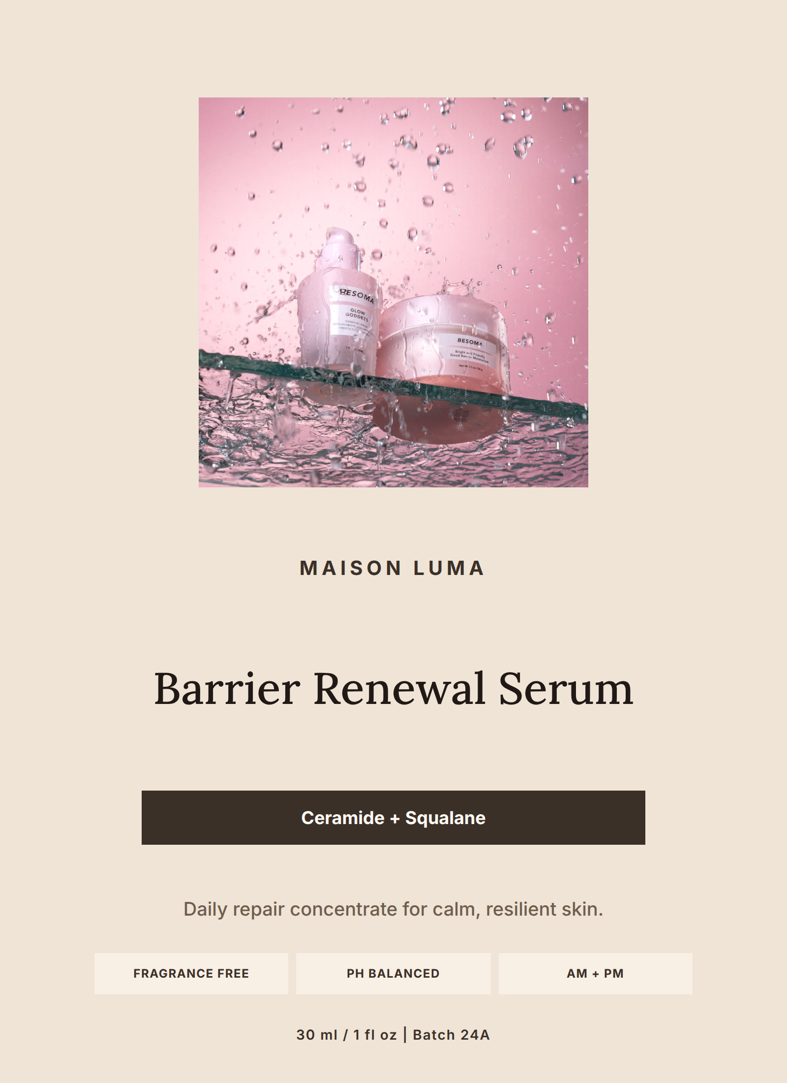 Boutique Skincare Label preview