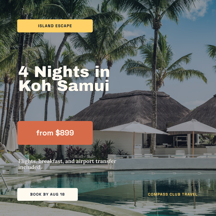 Template example image for Island Escape Deal