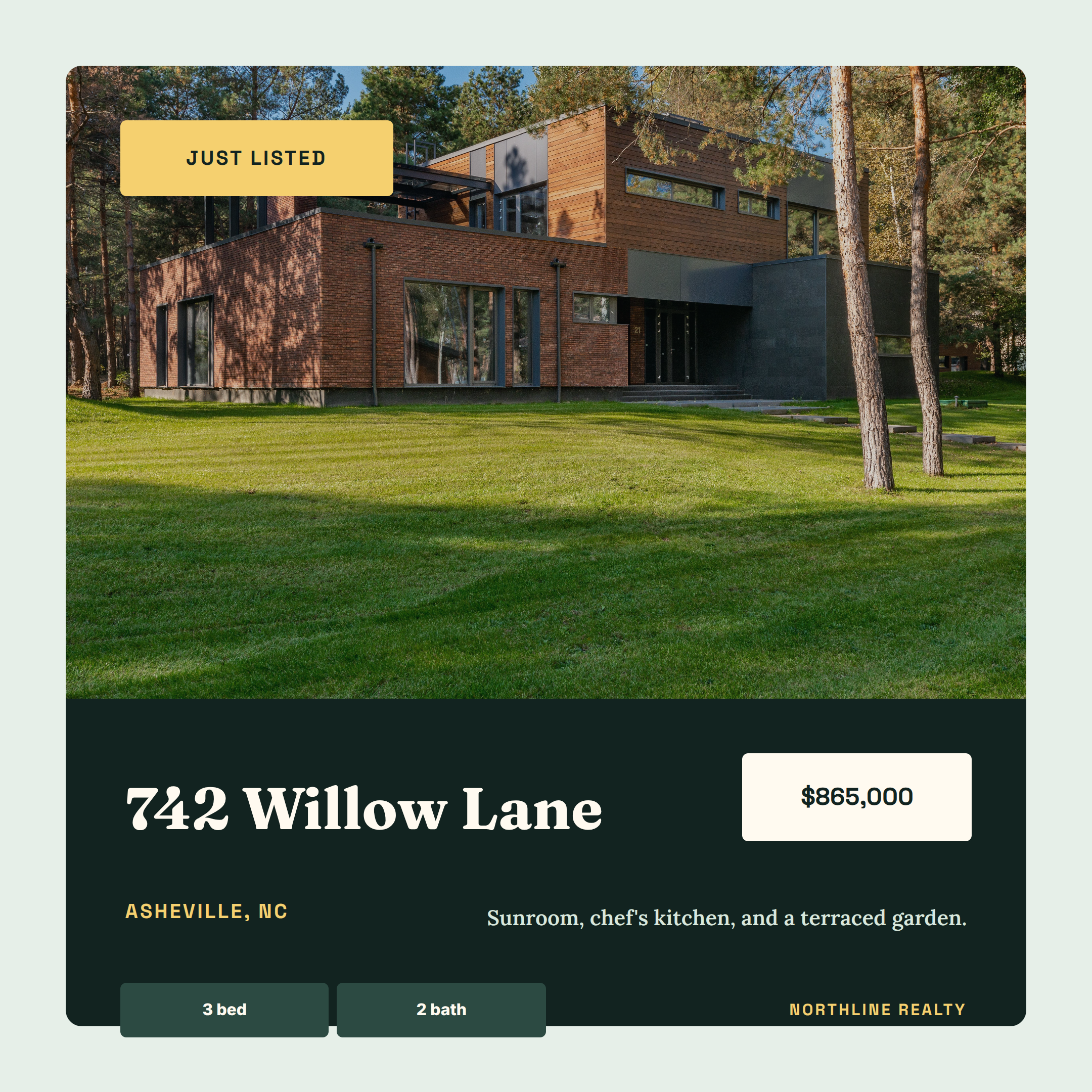 Just Listed preview