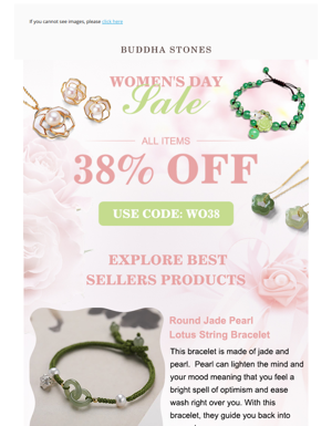 WOMEN'S DAY SALE! Moonstone Jewelry Increase Your Charm!