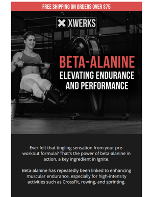 Beta-Alanine - Performance Enhancing Tingles