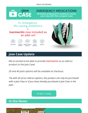 New Product: Ivermectin Now Available In The Jase Case!