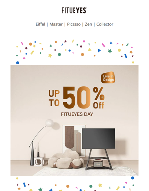 🎨FITUEYES Day Sale | Up To 50% Off