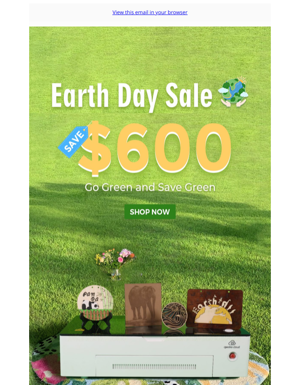 🌍Earth Day Sale🌎
