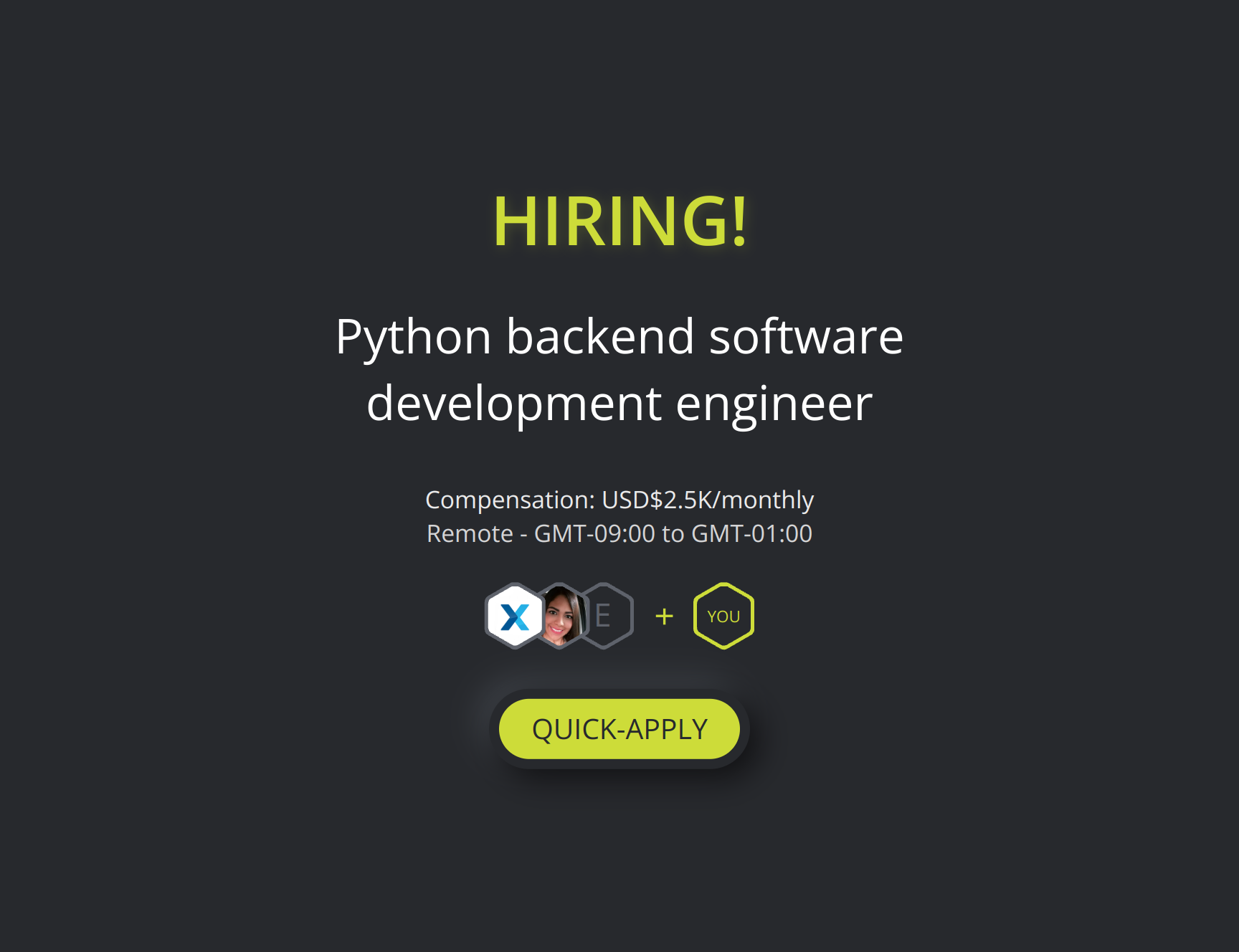 Python backend software development engineer at DreamCode Software | Torre