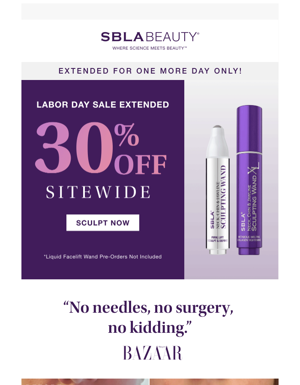 Last Day: 30% Off Sitewide