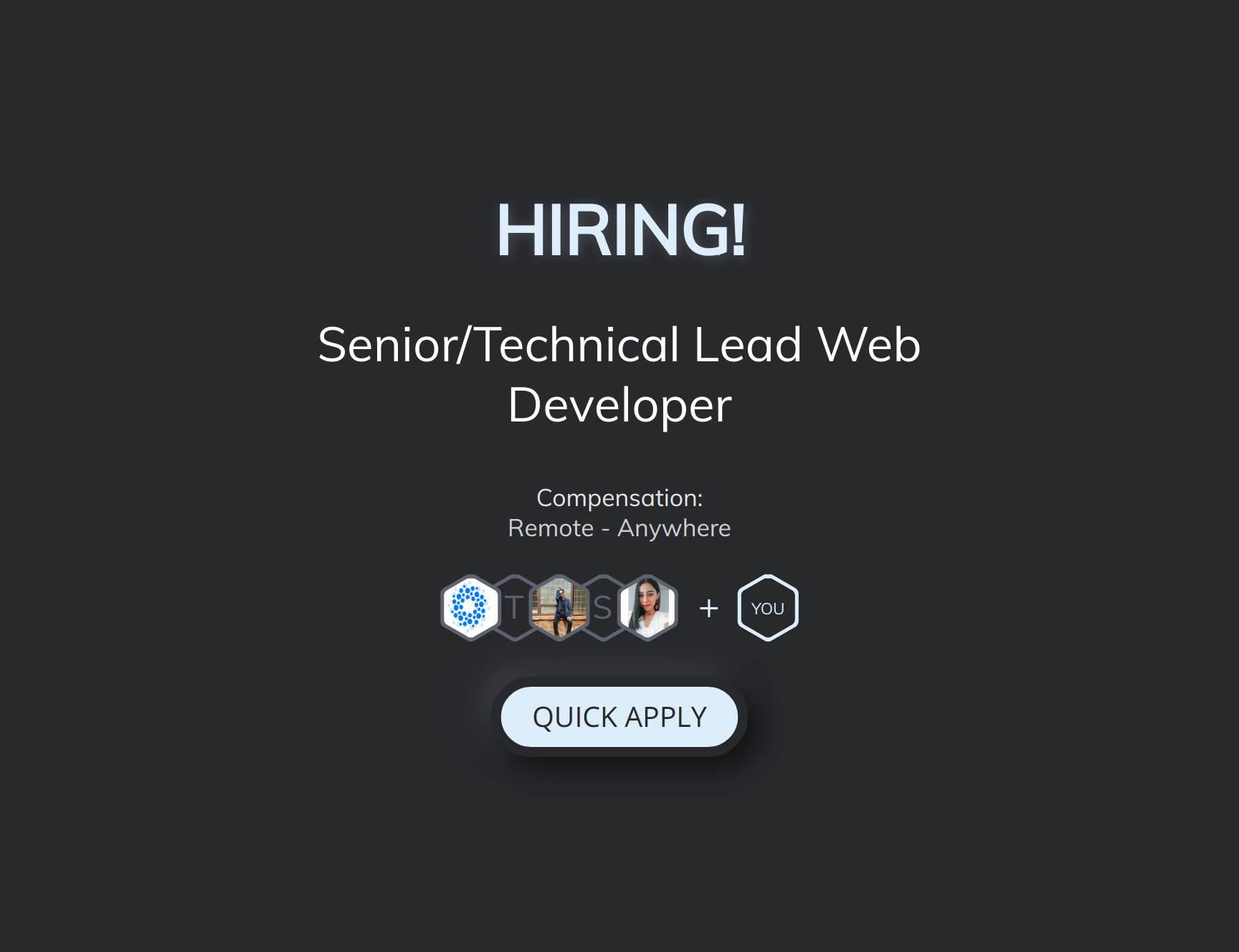 Senior/Technical Lead Web Developer