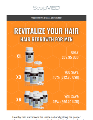 Revitalize Your Hair With ScalpMED®