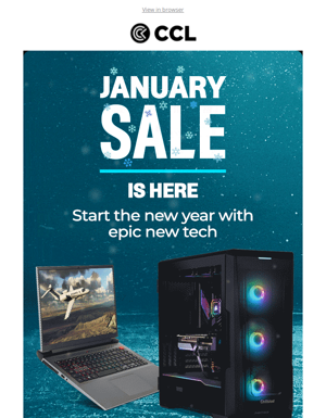 🖤 January Sale Now On! New Year, New Deals 🖤