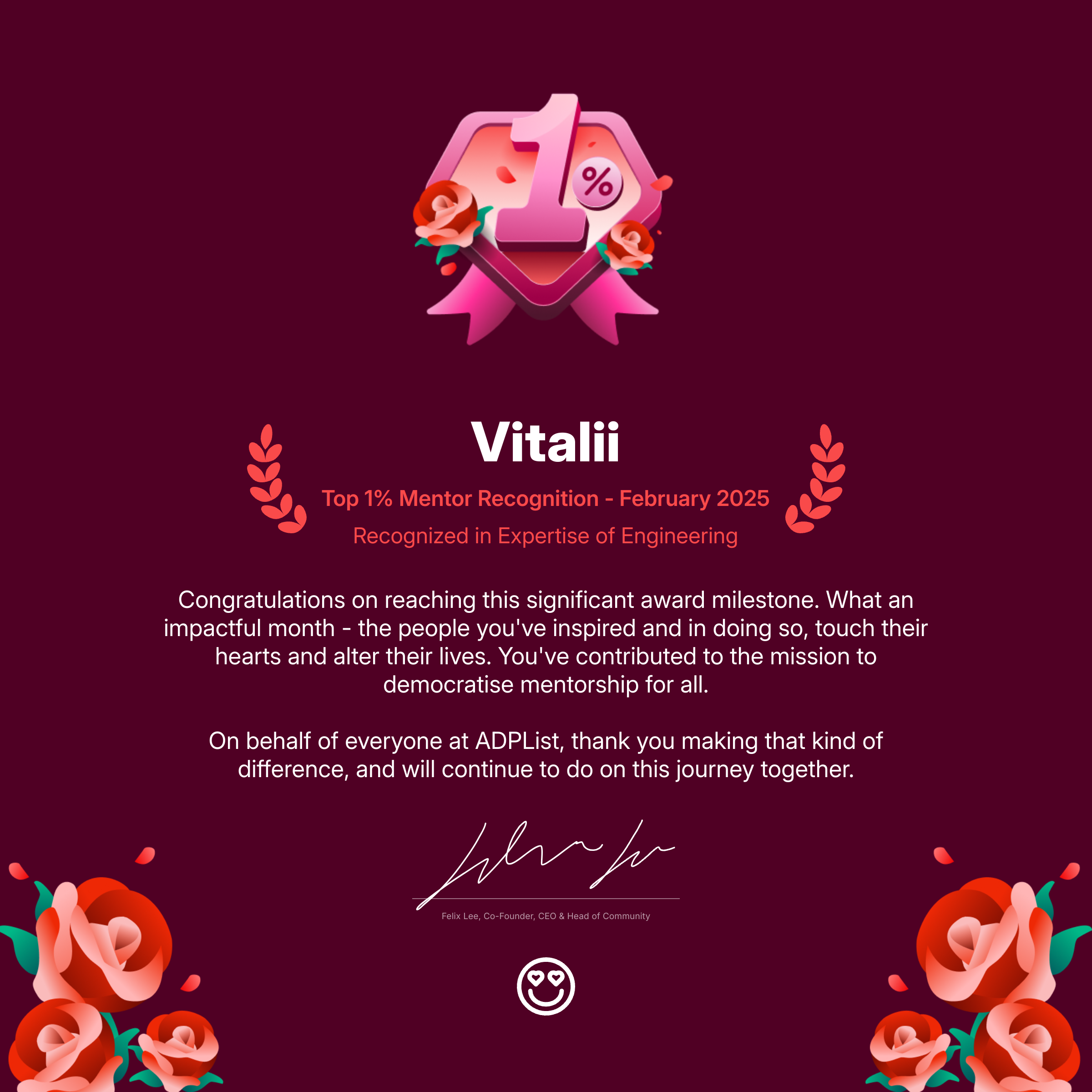 image of certificate