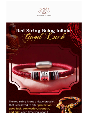 Red String Bring You Infinite Good Fortune!