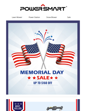 Memorial Day Sale Going On