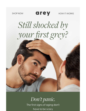 Your First Grey Hair Is A Message