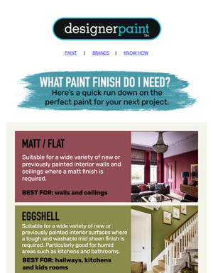 Perfect Paint For Your Project