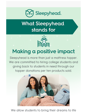🌙 Making A Positive Impact For College Students