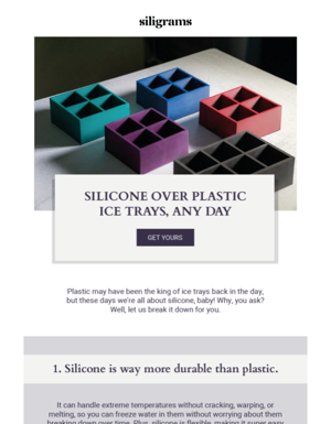 Ditch Those Plastic Ice Trays