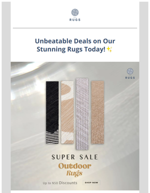 Rug Your World In Elegance, For Less! Unbeatable Deals On Our Stunning Rugs Today!