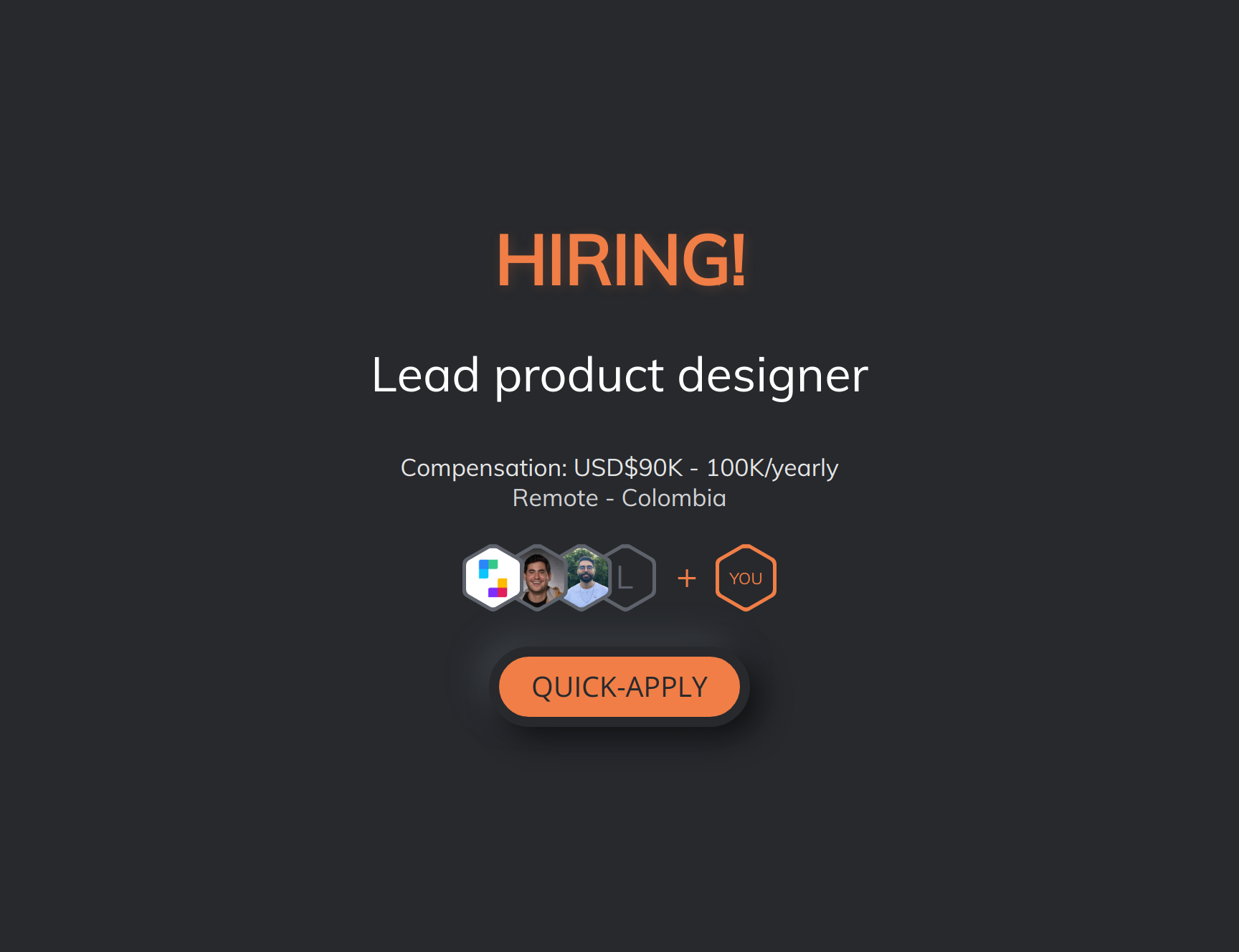 Lead product designer