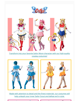 Transform Into Your Favorite Sailor Moon Character Today!💫