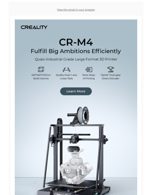 CR-M4| Fulfill Big Ambitions Efficiently