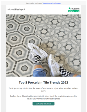 Explore Top 8 Porcelain Tile Trends 2023