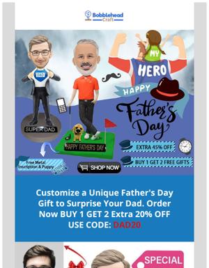 Re Re: Give Dad The Best: Exclusive Offers For Father's Day