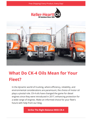 What Do CK-4 Oils Mean For Your Fleet? 🤔