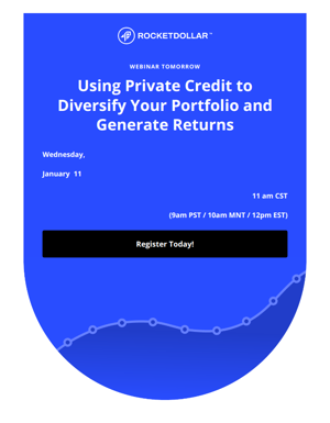 [Webinar Tomorrow] Using Private Credit To Diversify Your Portfolio And Generate Returns