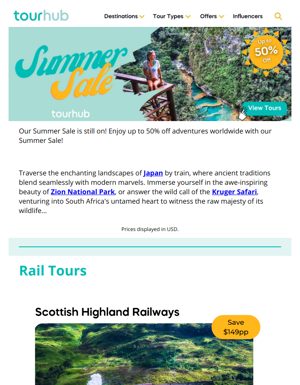 Summer Sale ☀️ | Cycle In Morocco, The Scottish Highlands By Train & Borneo's Orangutans